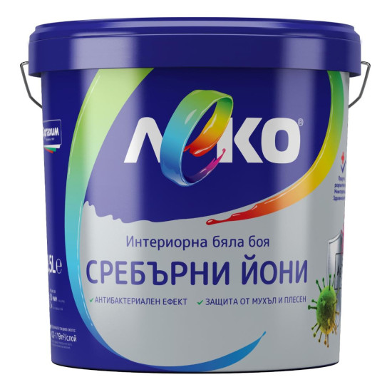 БОЯ ЛЕКО СРЕБЪРНИ ЙОНИ 8,5Л